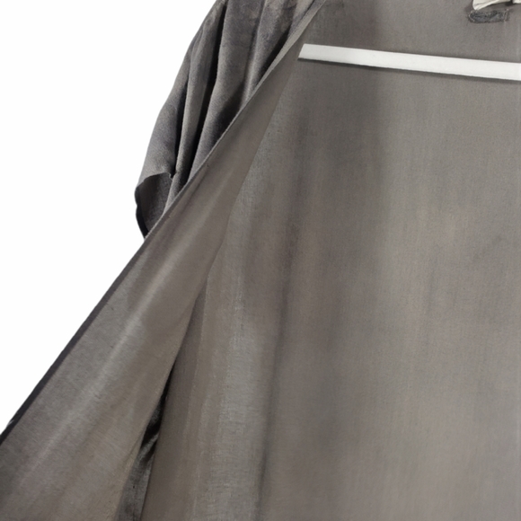 Roxy Boho Acid Wash Long Kimono Top - Picture 8 of 8